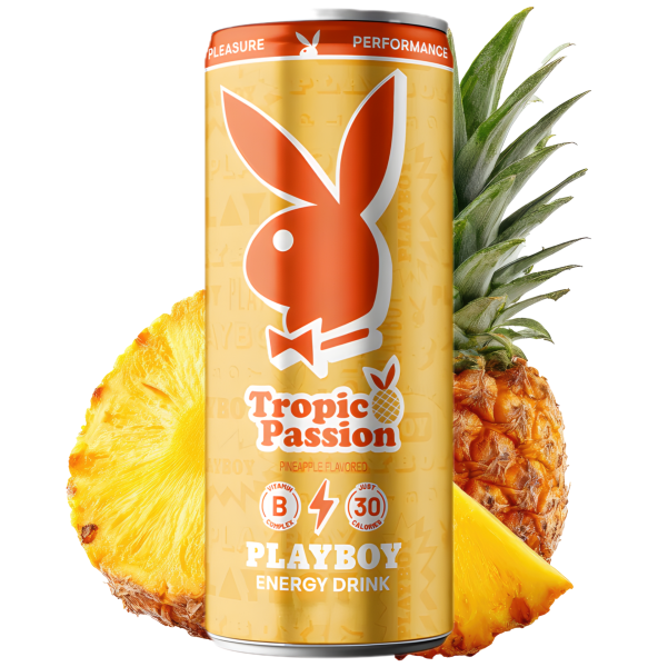 PLAYBOY - Energy Drink Tropic Passion 330ml
